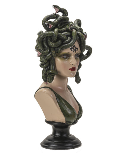 Medusa Statue mit LED Augen 38cm