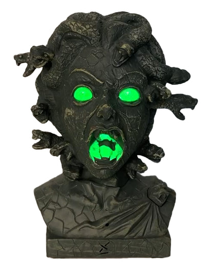 Medusa Snake Bust With Sound, Light & Movement 30cm