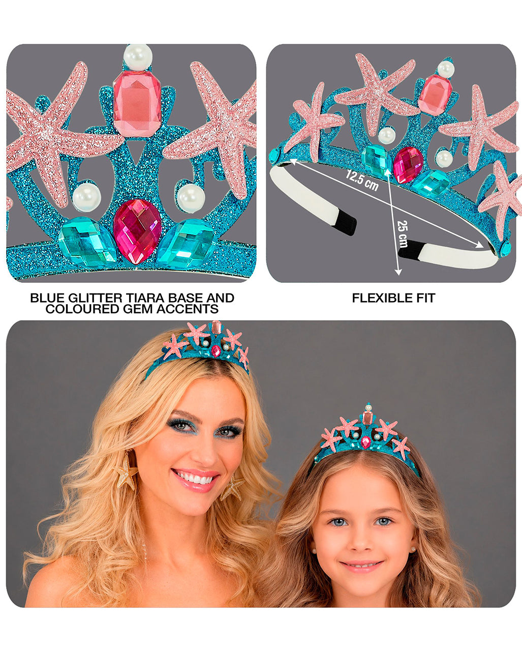 Meerjungfrau Tiara