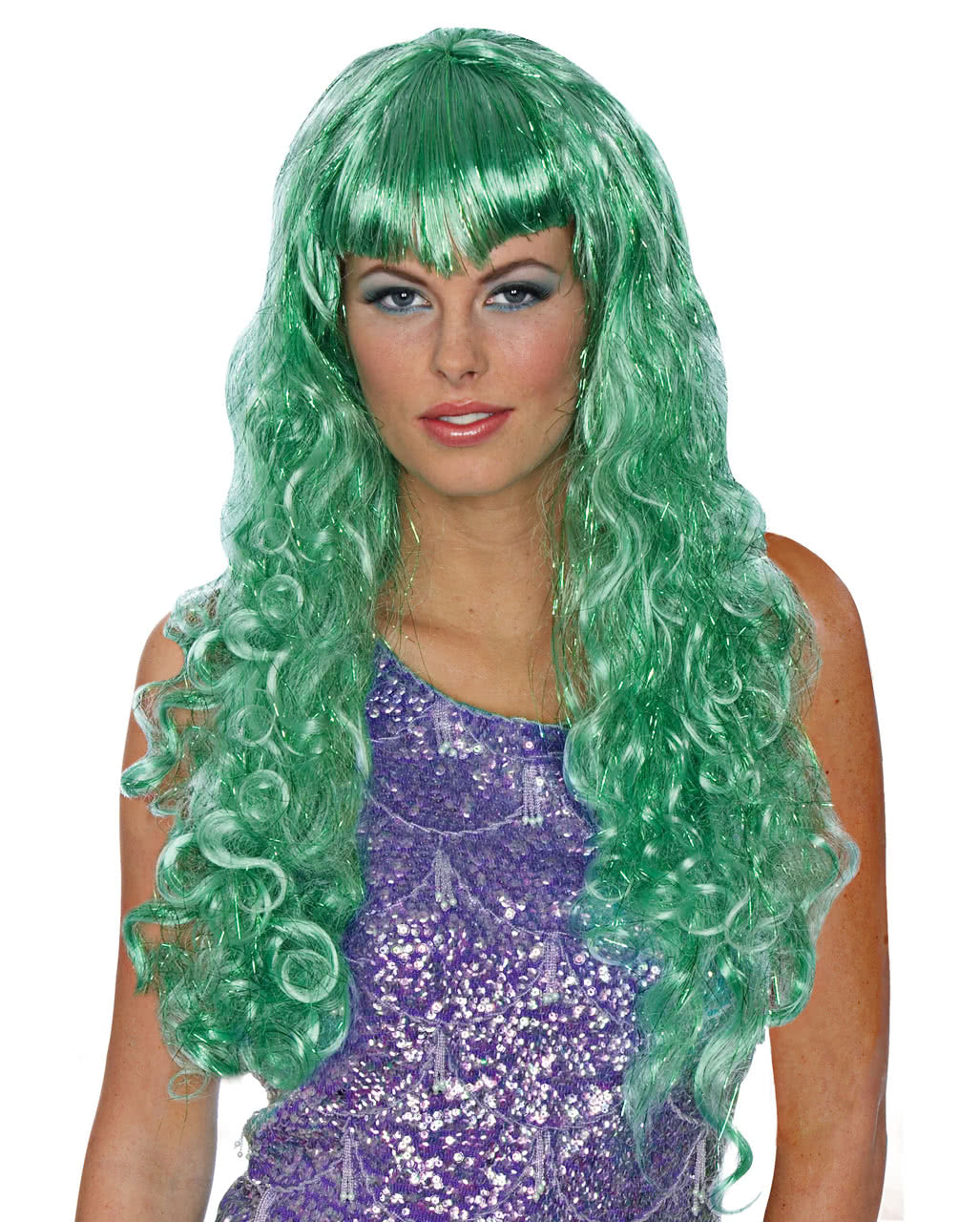 Mermaid Wig Green