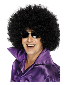 Riesen-Afro Perücke schwarz