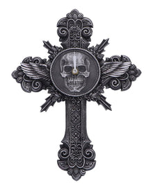 Gothic Wanduhr Memento Horas 37,5cm
