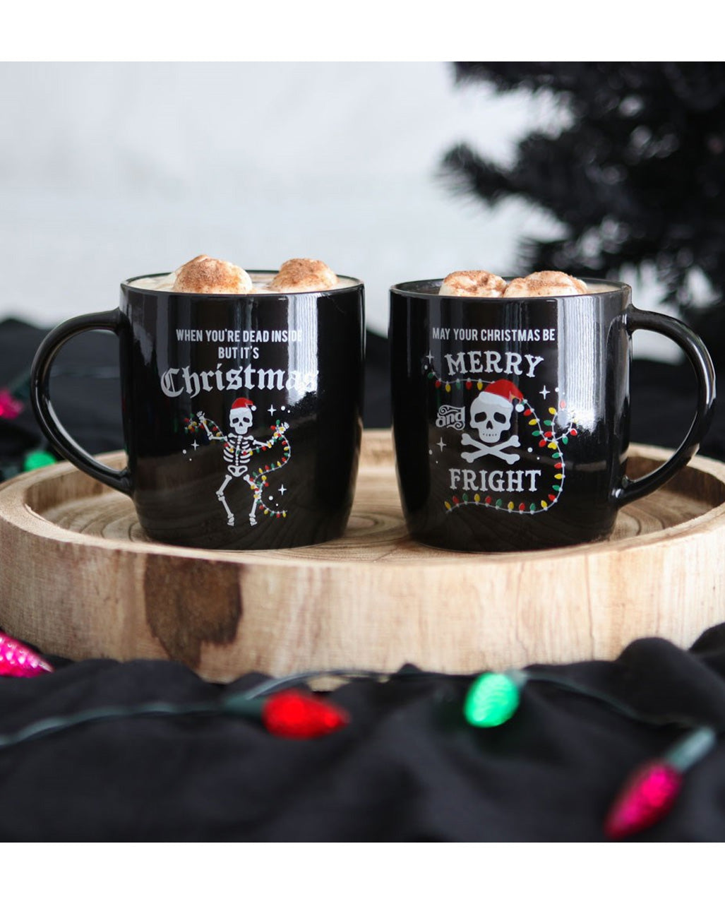 Taza De Cerámica Merry & Fright
