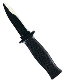 Schwarzes Springmesser Spielzeugwaffe