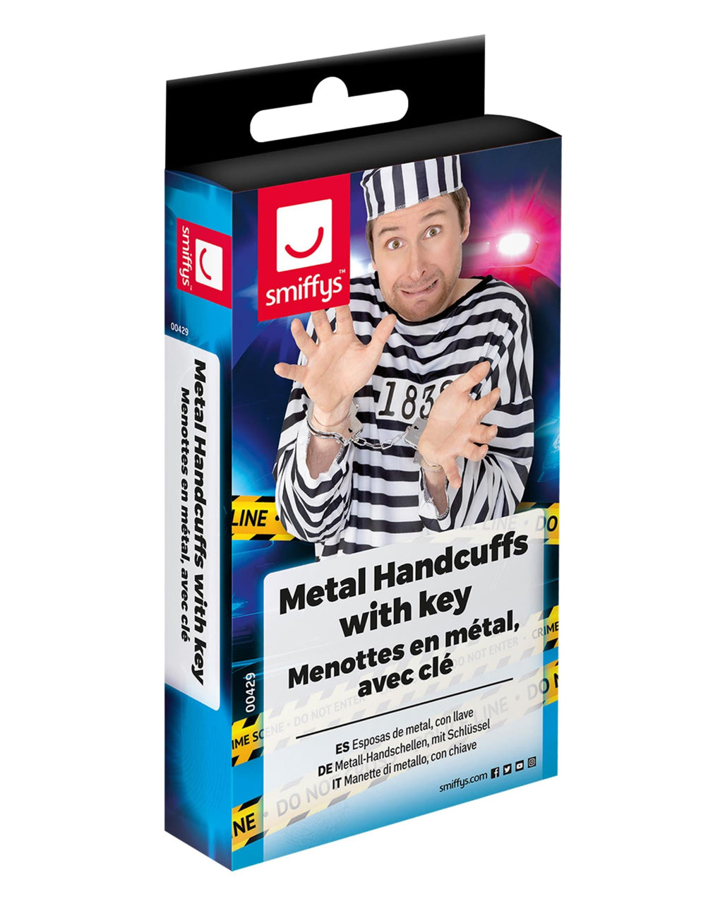 Metal Handcuffs With Key