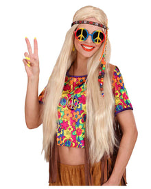 Metall Hippie Anhänger Peace