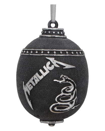 Metallica Black Album Christbaumkugel