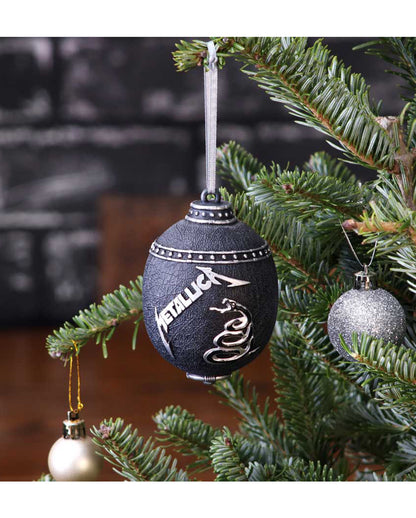 Metallica Black Album Christbaumkugel