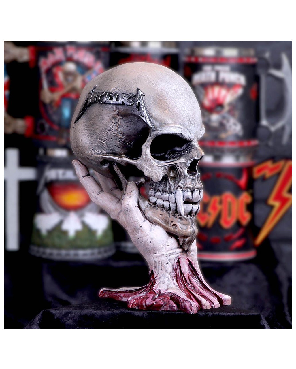 Metallica - Sad But True Totenkopf Figur