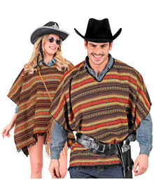Mexikaner Poncho für Sie & Ihn