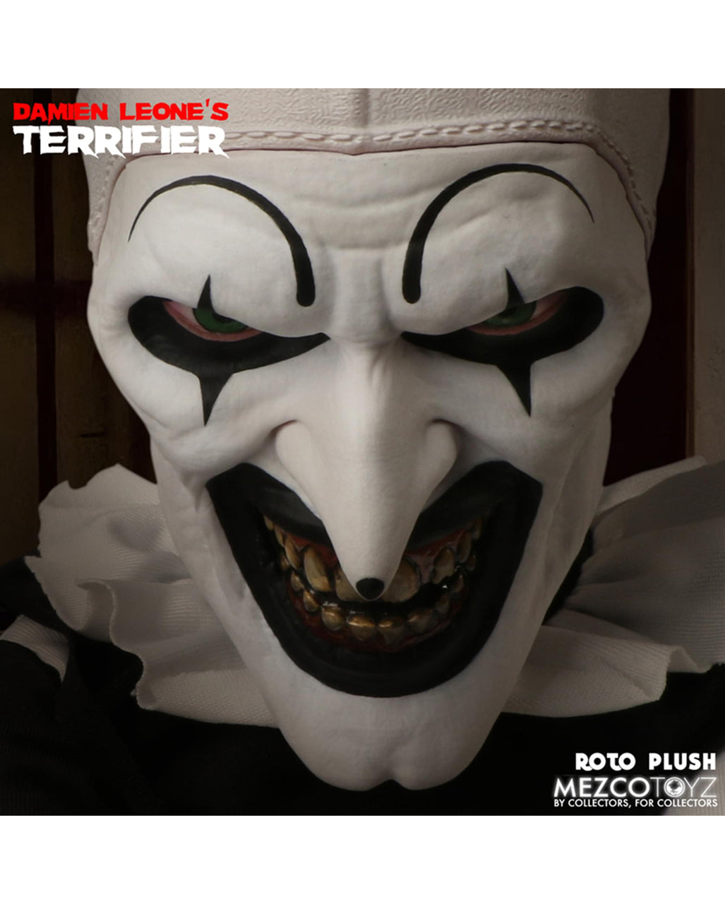 Mezco Terrifier Art The Clown Roto Plush 45cm Figur
