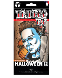 Michael Myers Halloween II Klebetattoo