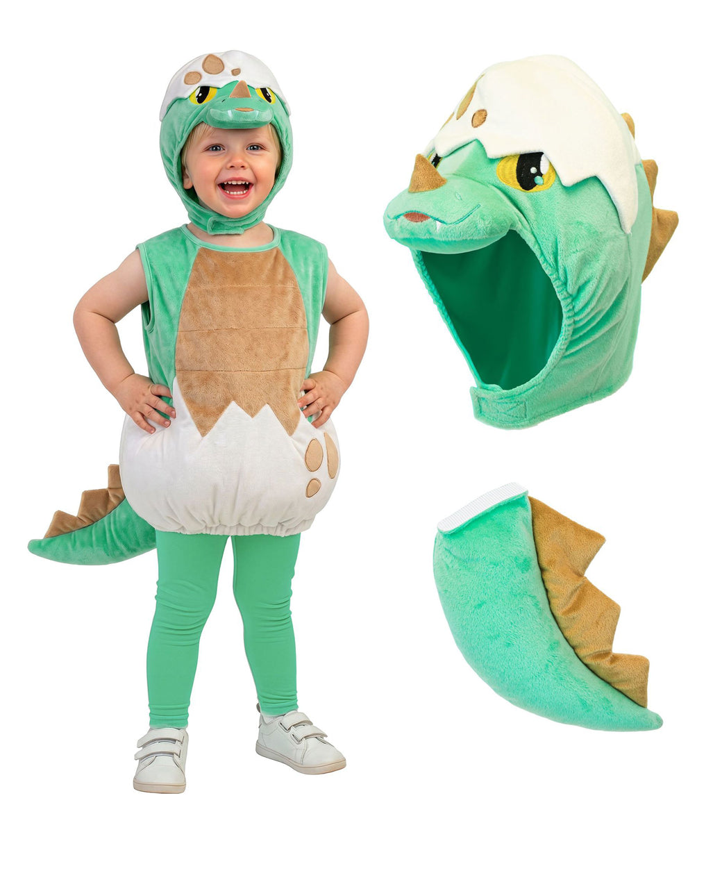 Mini Dinosaurier Kleinkinderkostüm