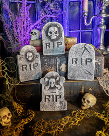 Mini Halloween Grabsteine 4er Set
