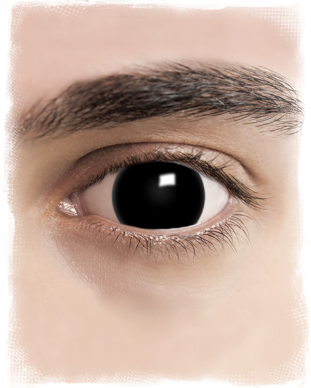 Schwarze Mini-Sclera Kontaktlinsen