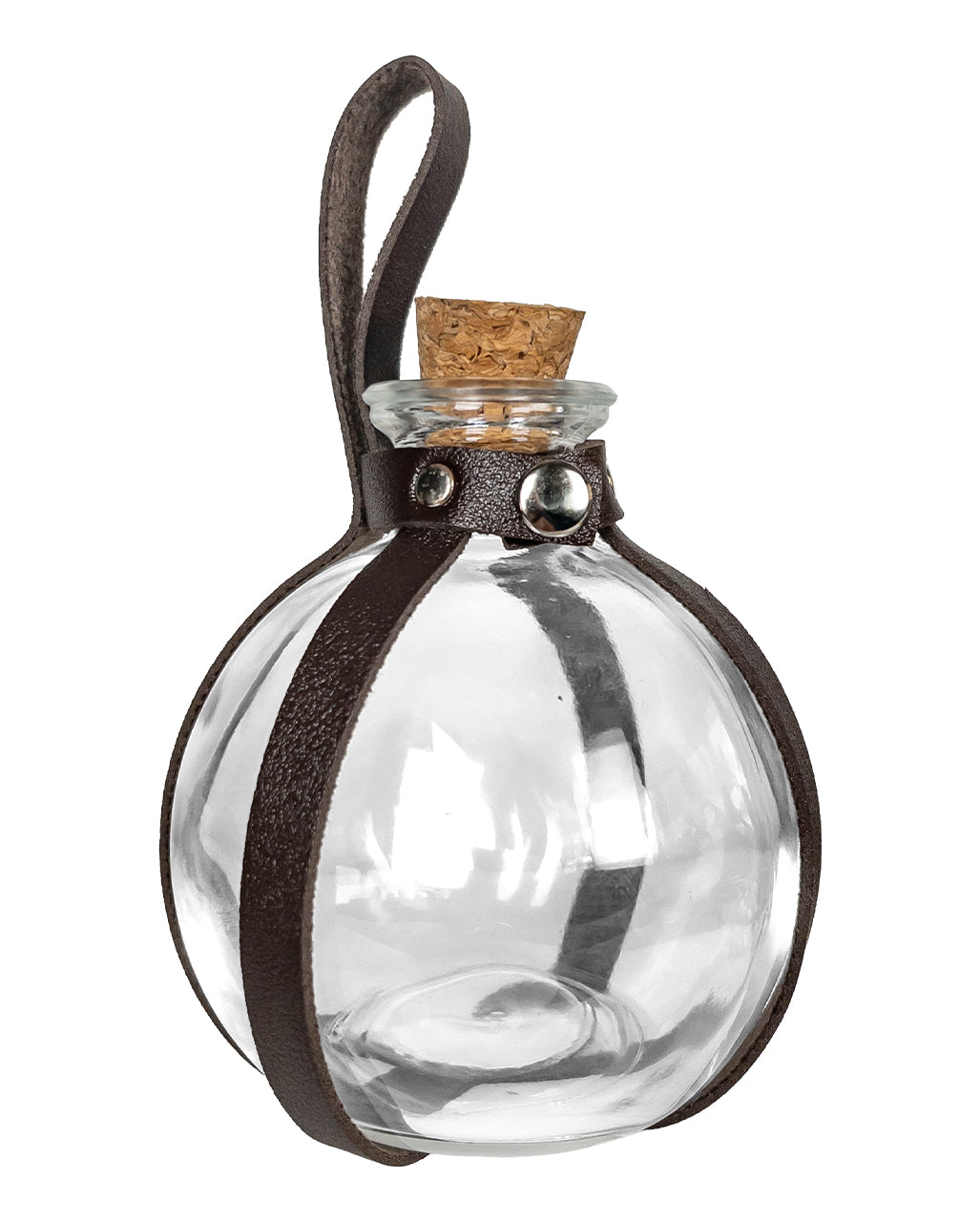 Mittelalterliche Zaubertrankflasche mit Gürtelschlaufe