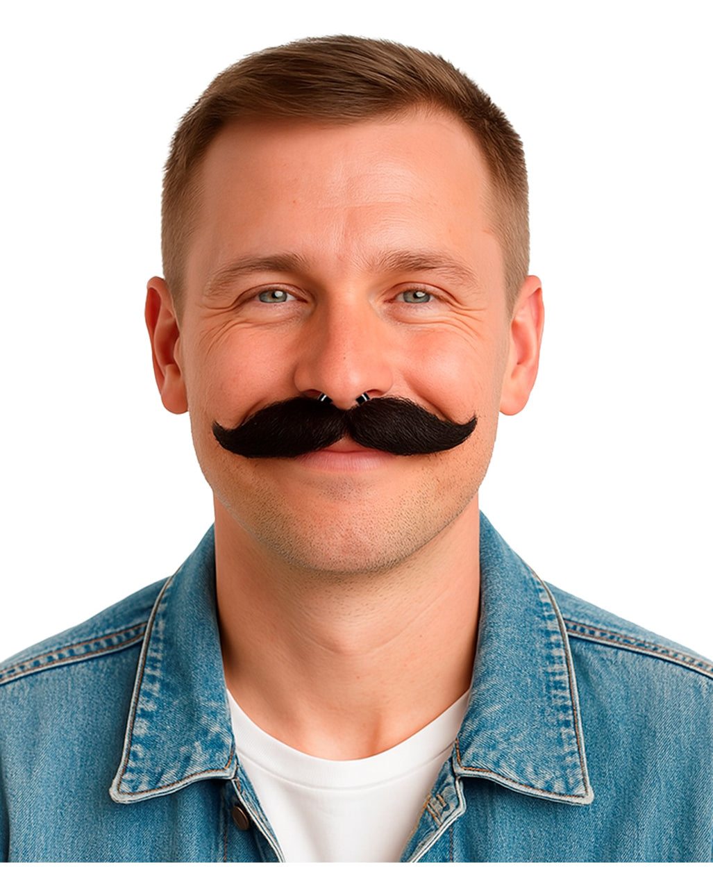 Modellierbarer Schnurrbart