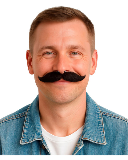 Modellierbarer Schnurrbart