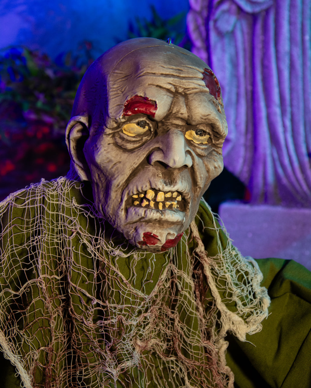 Fashionable Green Zombie Groundbreaker With Movement, Light & Sound 60cm