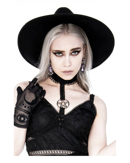 Chapeau De Sorcière Moderne Style Fedora