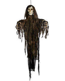 Modriger Fetzenreaper mit Bewegung, Licht & Ton 100cm