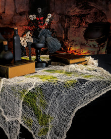 Modriger Halloween Fetzenstoff 300x75cm