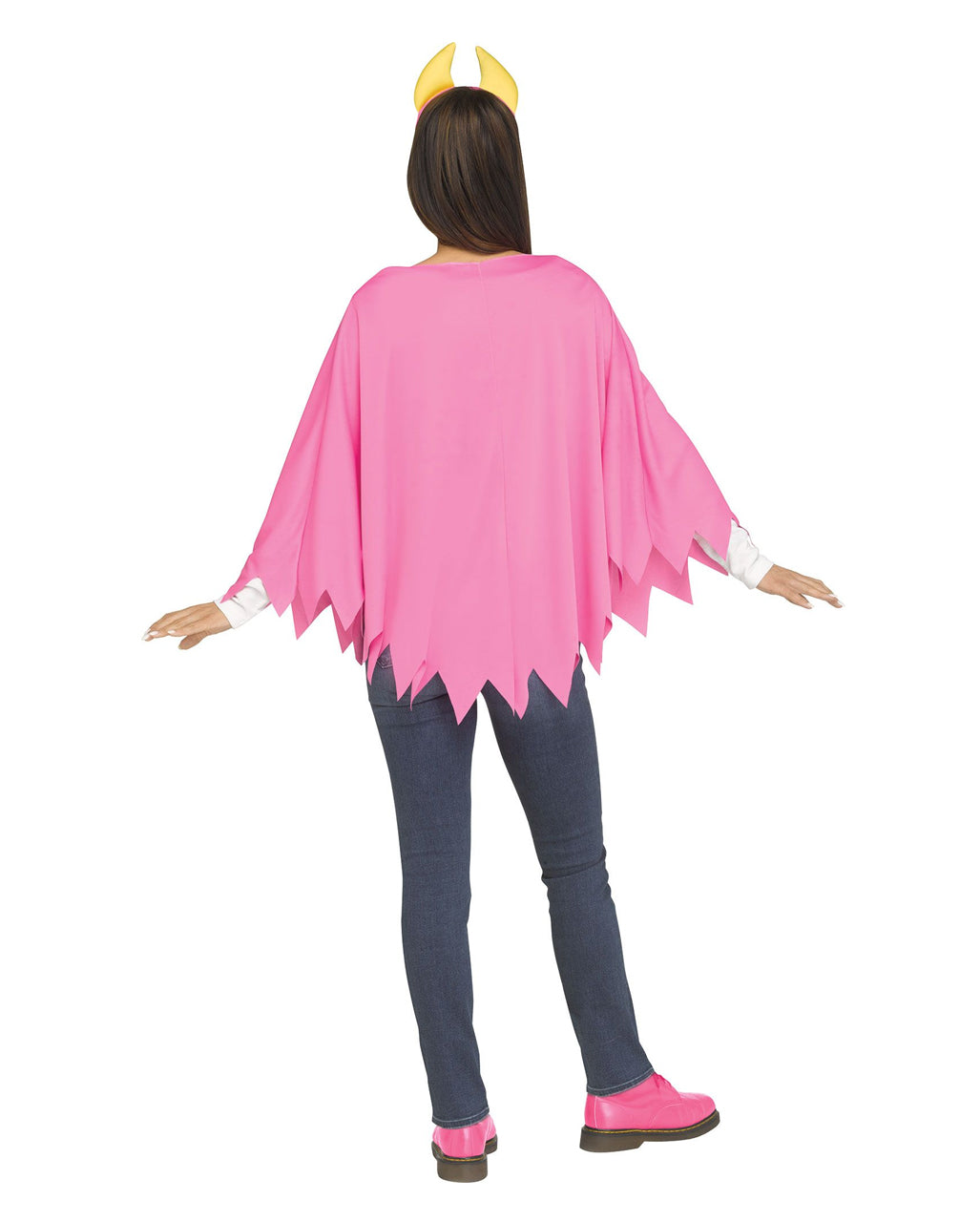 Pinker Monster Kostüm Poncho