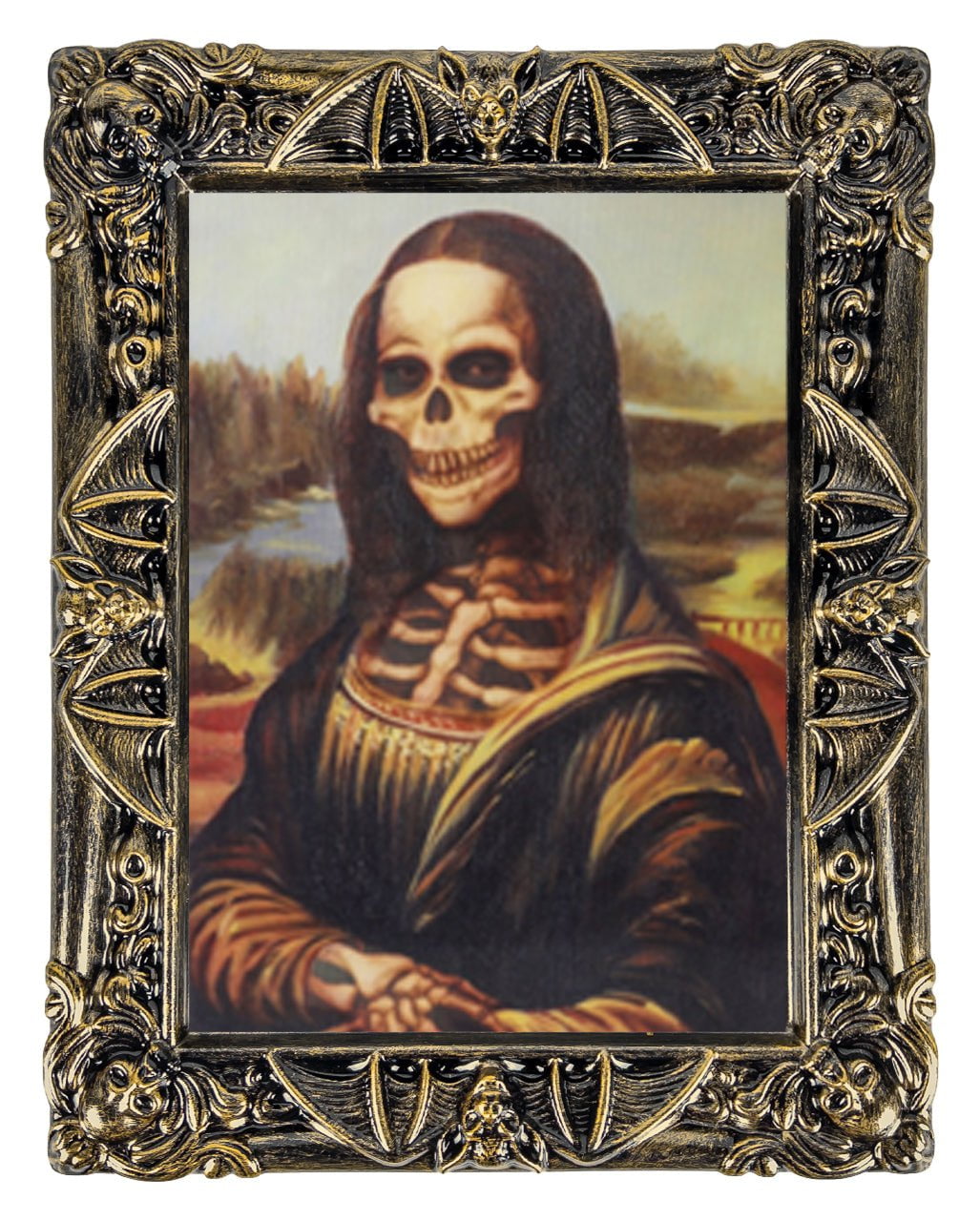 Monster Lisa Hologram Portrait, 50x39 cm