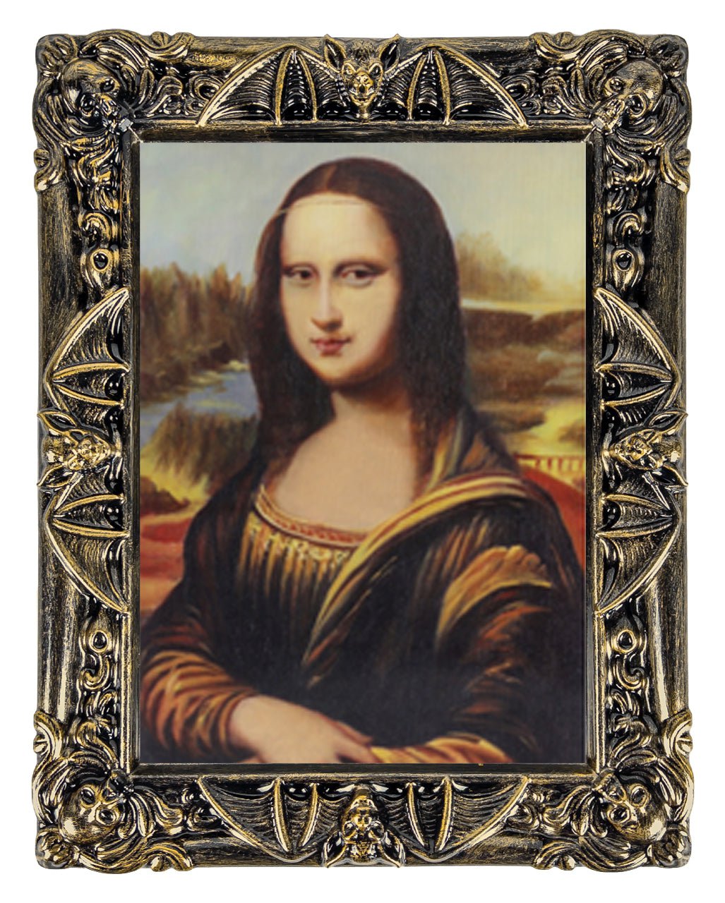 Monster Lisa Hologram Portrait, 50x39 cm