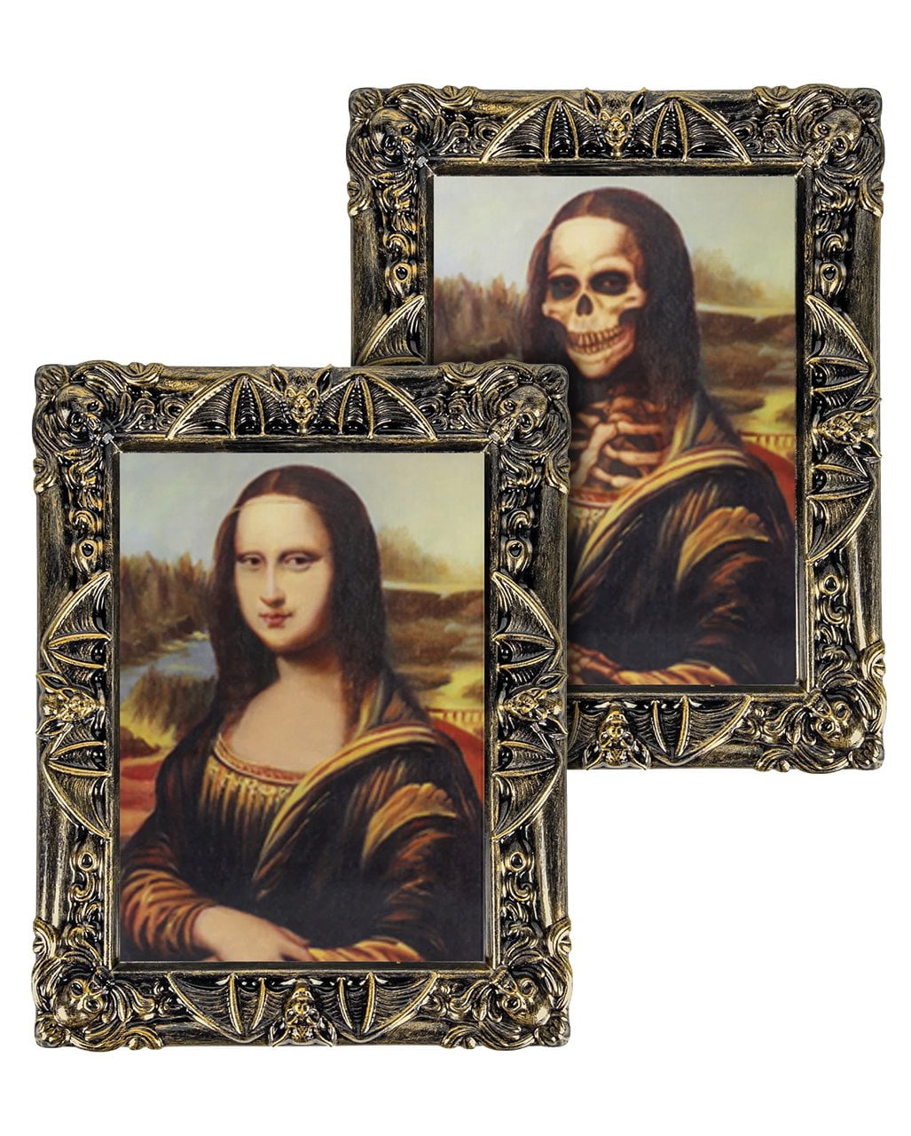 Monster Lisa Hologram Portrait, 50x39 cm