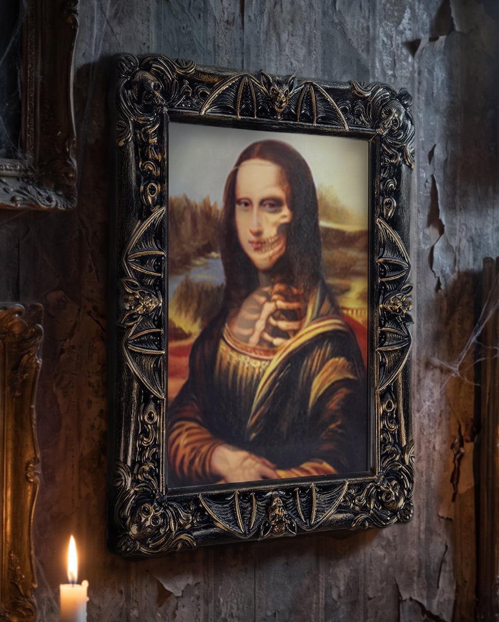 Monster Lisa Hologram Portrait, 50x39 cm