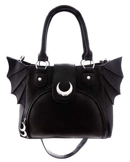 Moon Bag With Bat Wings