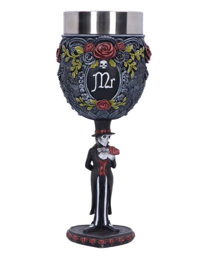 Mr Skelett Gothic Kelch 21 cm