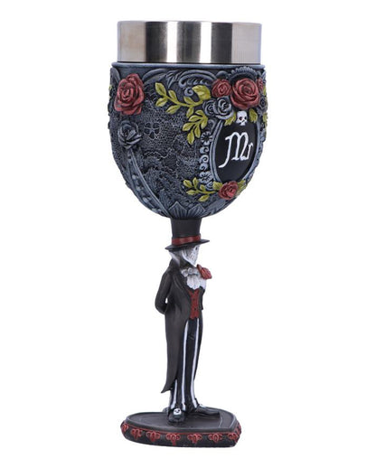 Mr Skelett Gothic Kelch 21 cm