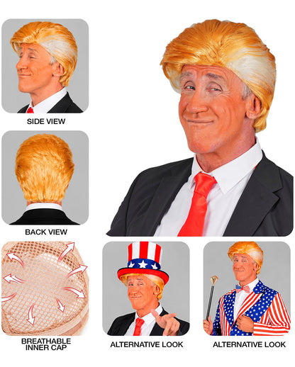 Mr. President Perücke Rotblond