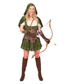 Mrs. Robin of Sherwood Damen Kostüm