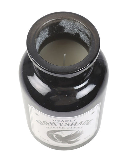 Mystic Raven Deadly Nightshade Apothecary Candle
