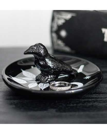 Piatto Per Gioielli Mystic Raven Ø 10 Cm
