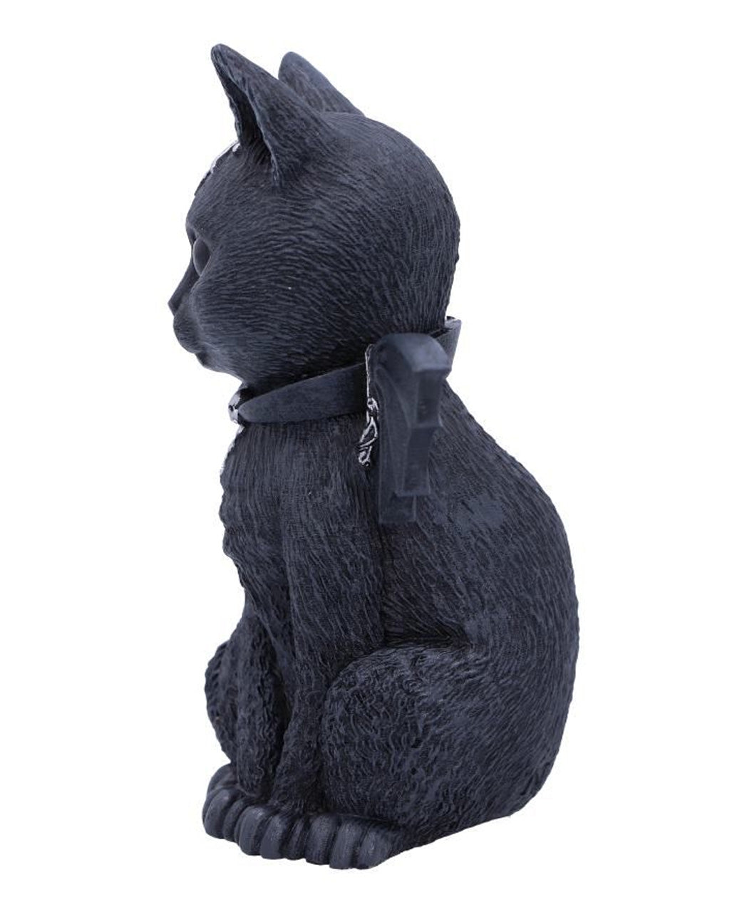 Mystische Katzenfigur mit Fledermaus Flügel