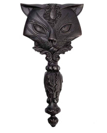 Mystischer Handspiegel mit heiliger Katze 22cm