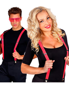 Pinke Hosenträger