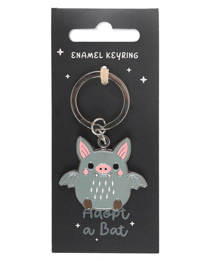 Cute Bat Keyring 7,5 cm