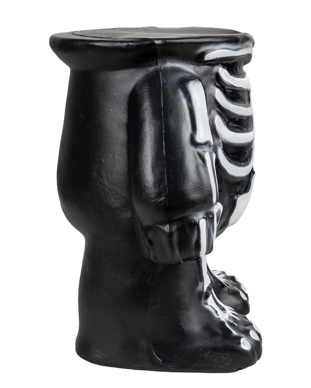 Niedlicher Skelett Torso als Kürbishalter 27cm