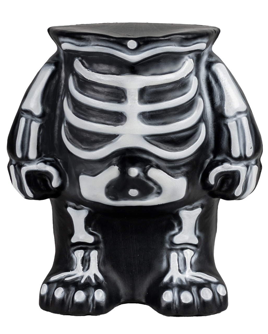 Niedlicher Skelett Torso als Kürbishalter 27cm