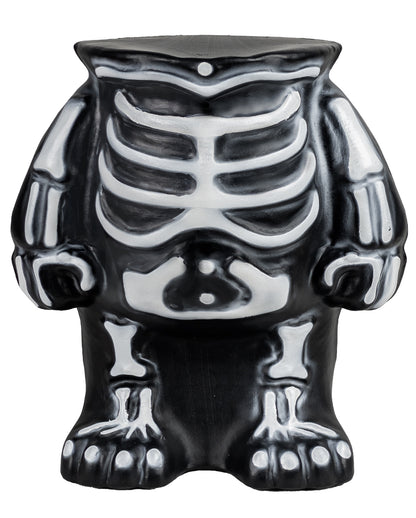 Niedlicher Skelett Torso als Kürbishalter 27cm