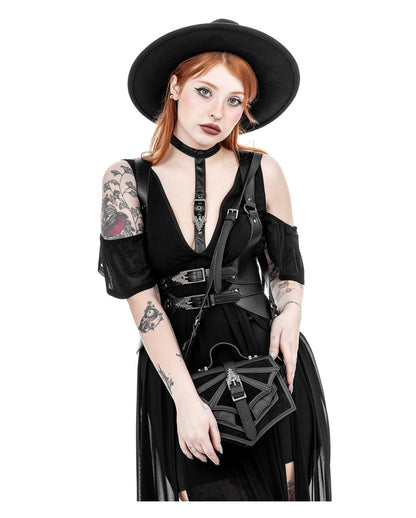 Night Creature Gothic Shoulder Bag