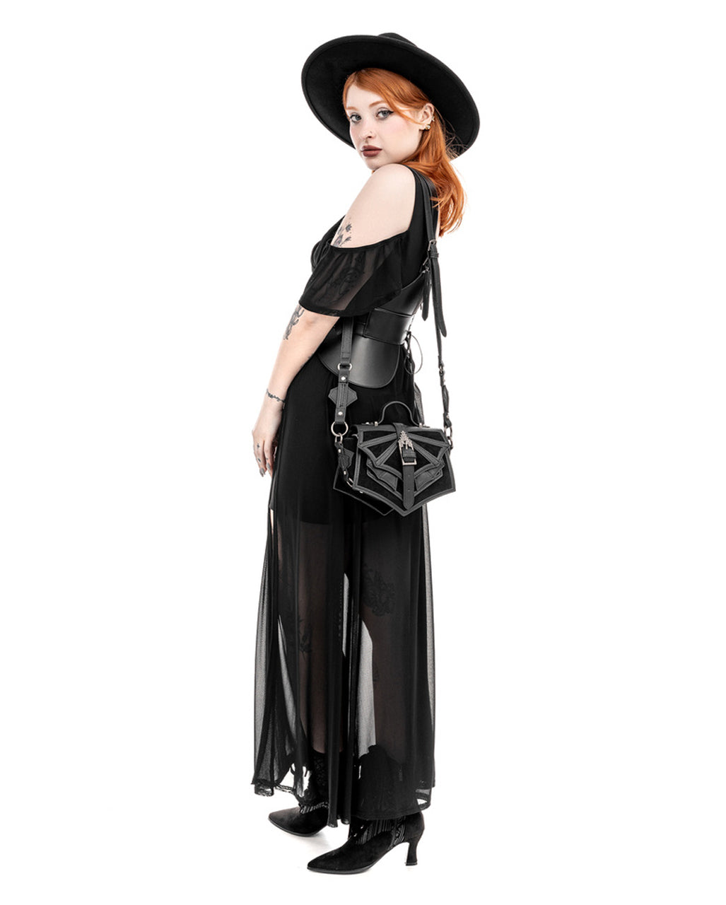 Night Creature Gothic Shoulder Bag