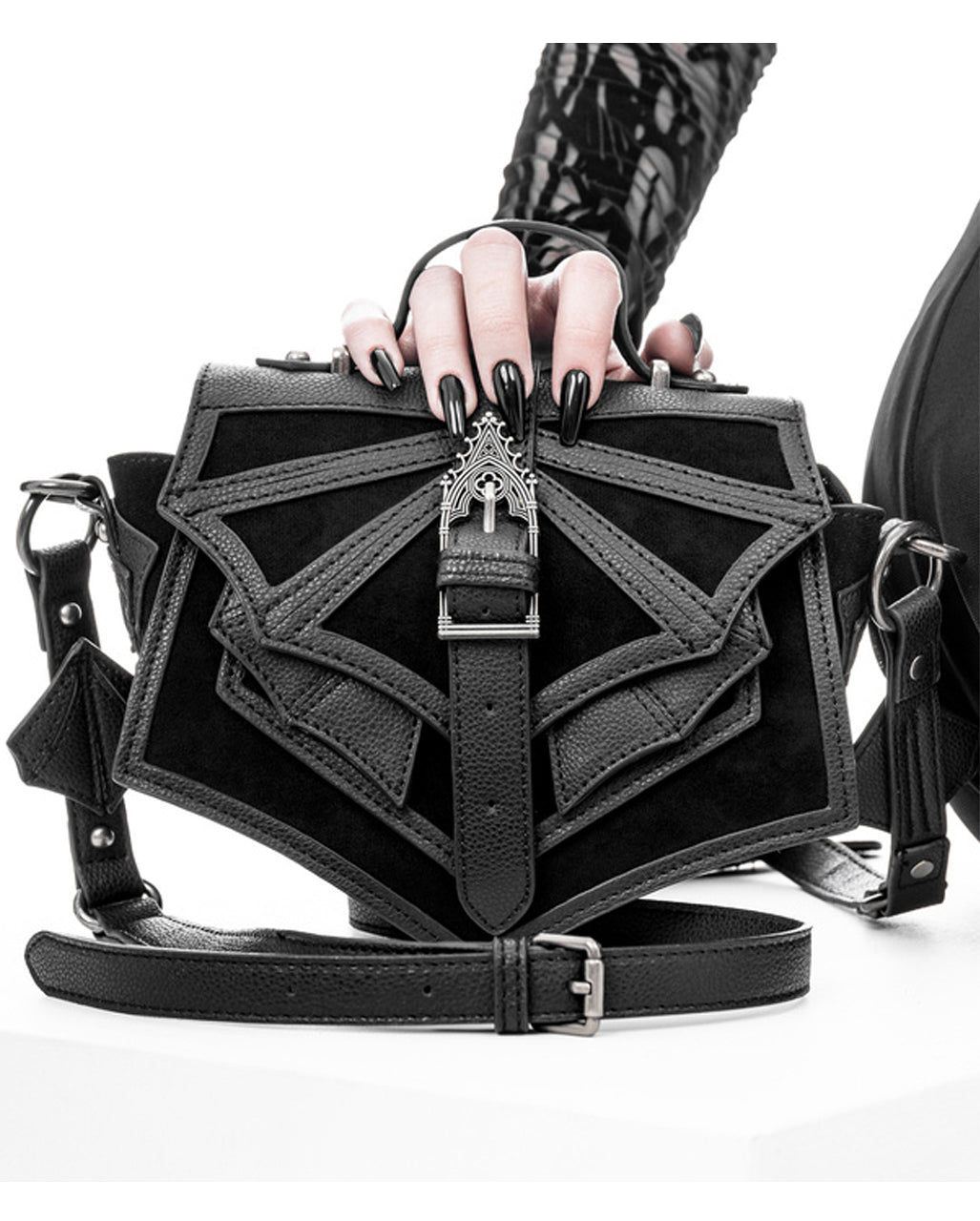 Night Creature Gothic Shoulder Bag
