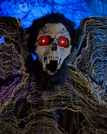 Night Slasher Vampir mit Flügel Bewegung, Sound & Light 153cm
