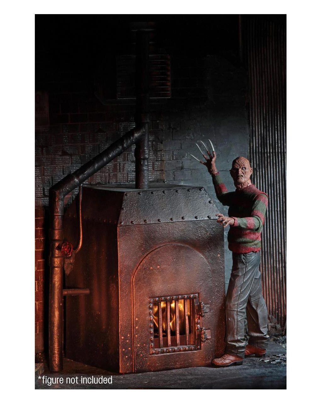 Nightmare On Elm Street Freddy Furnace Diorama